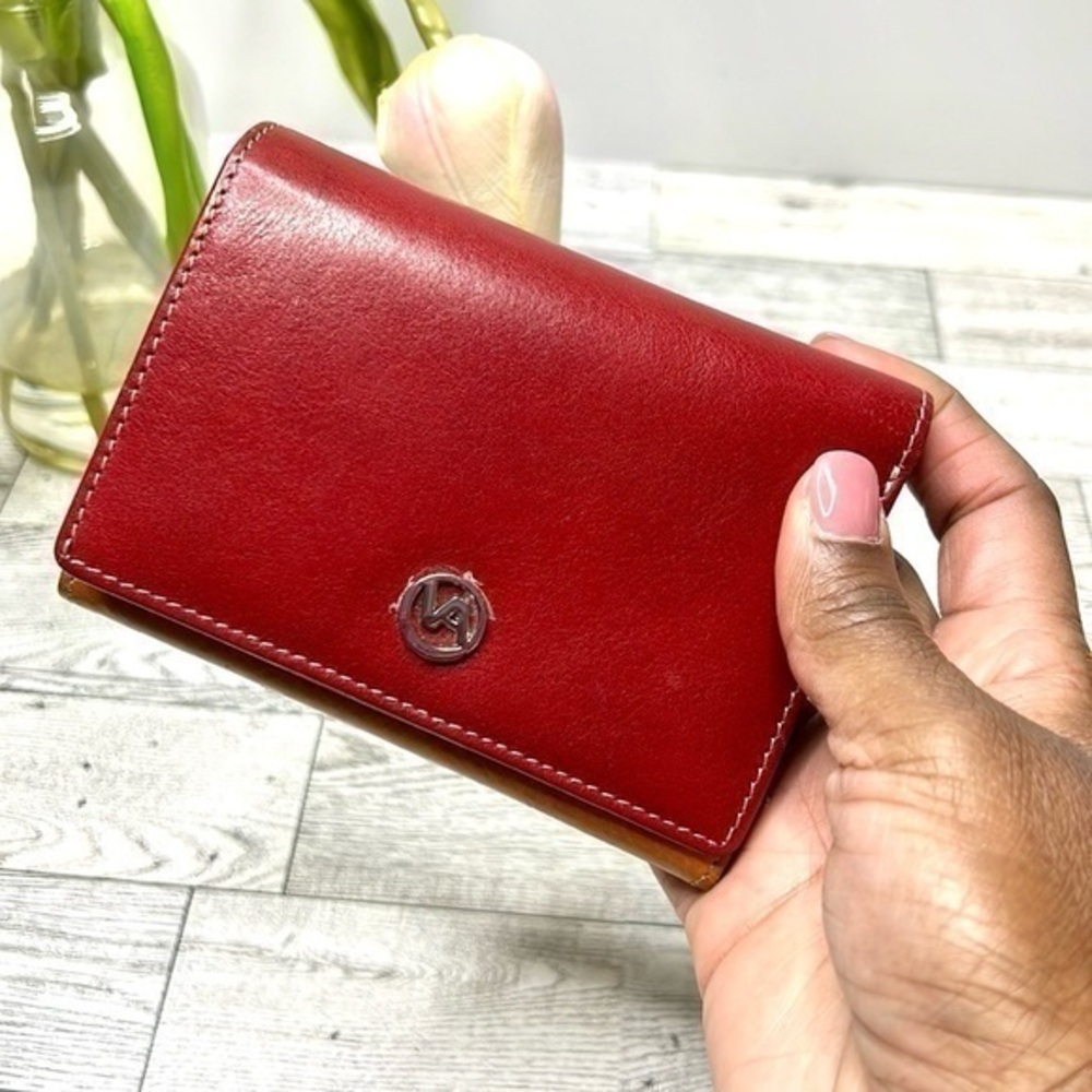 Valentina Multicolored  Italian Leather Wallet